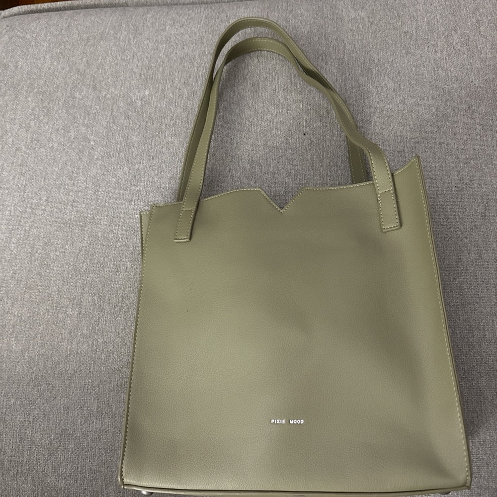 Pixie Mood Sage Green Tote